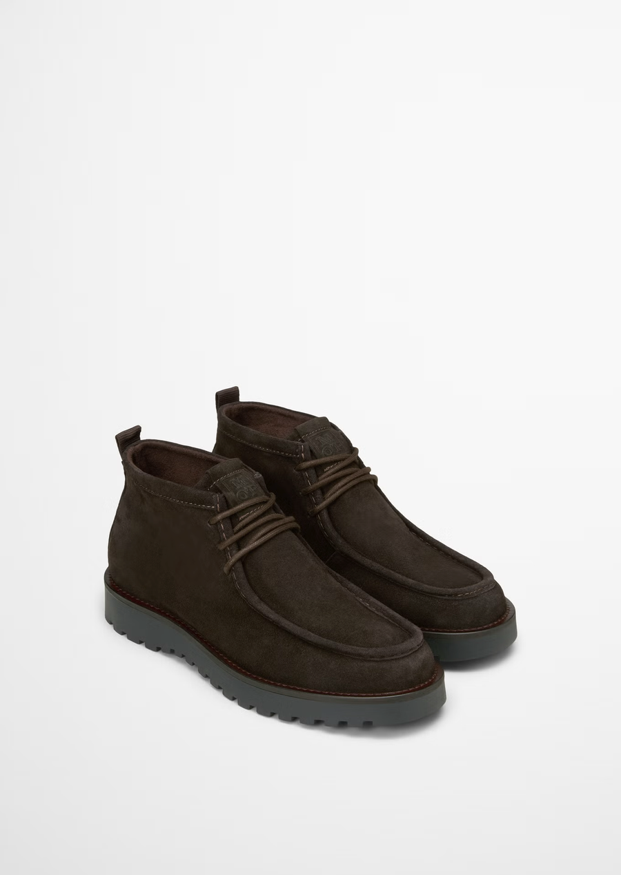 Marc O'Polo Schnürstiefel JACK Velours Leather