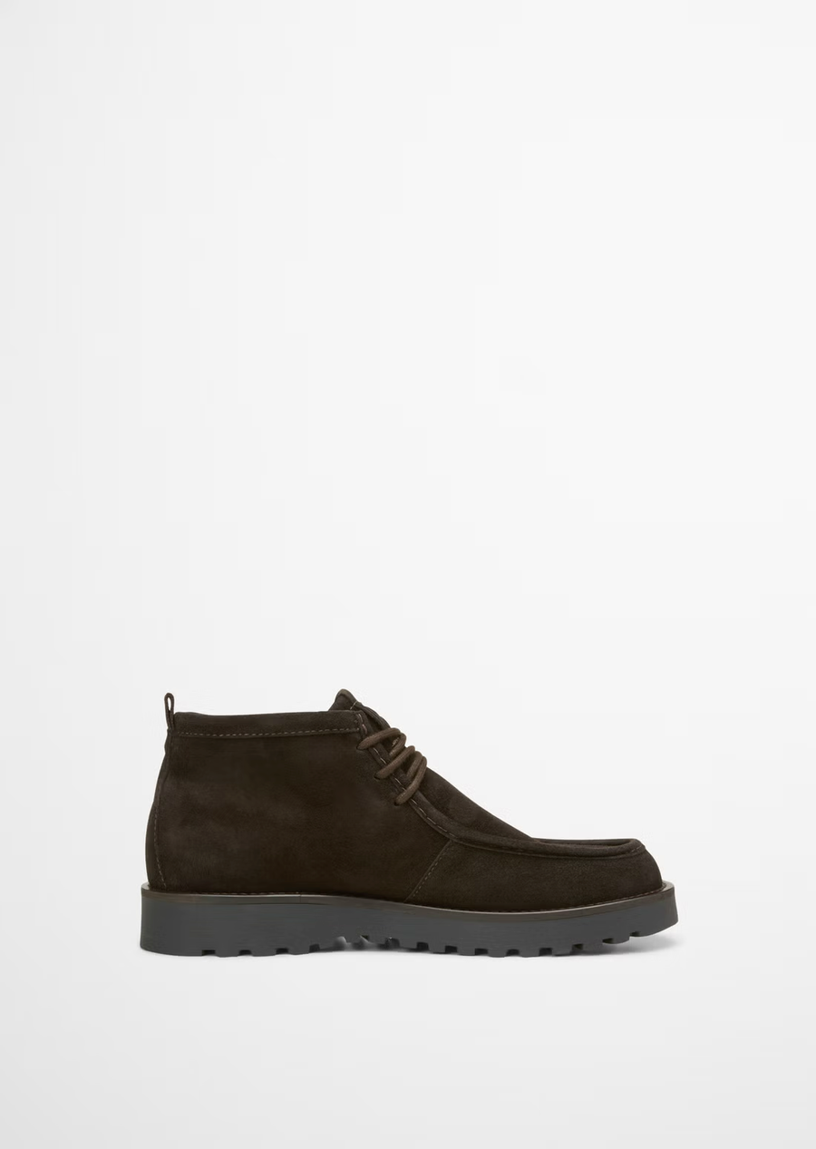 Marc O'Polo Schnürstiefel JACK Velours Leather