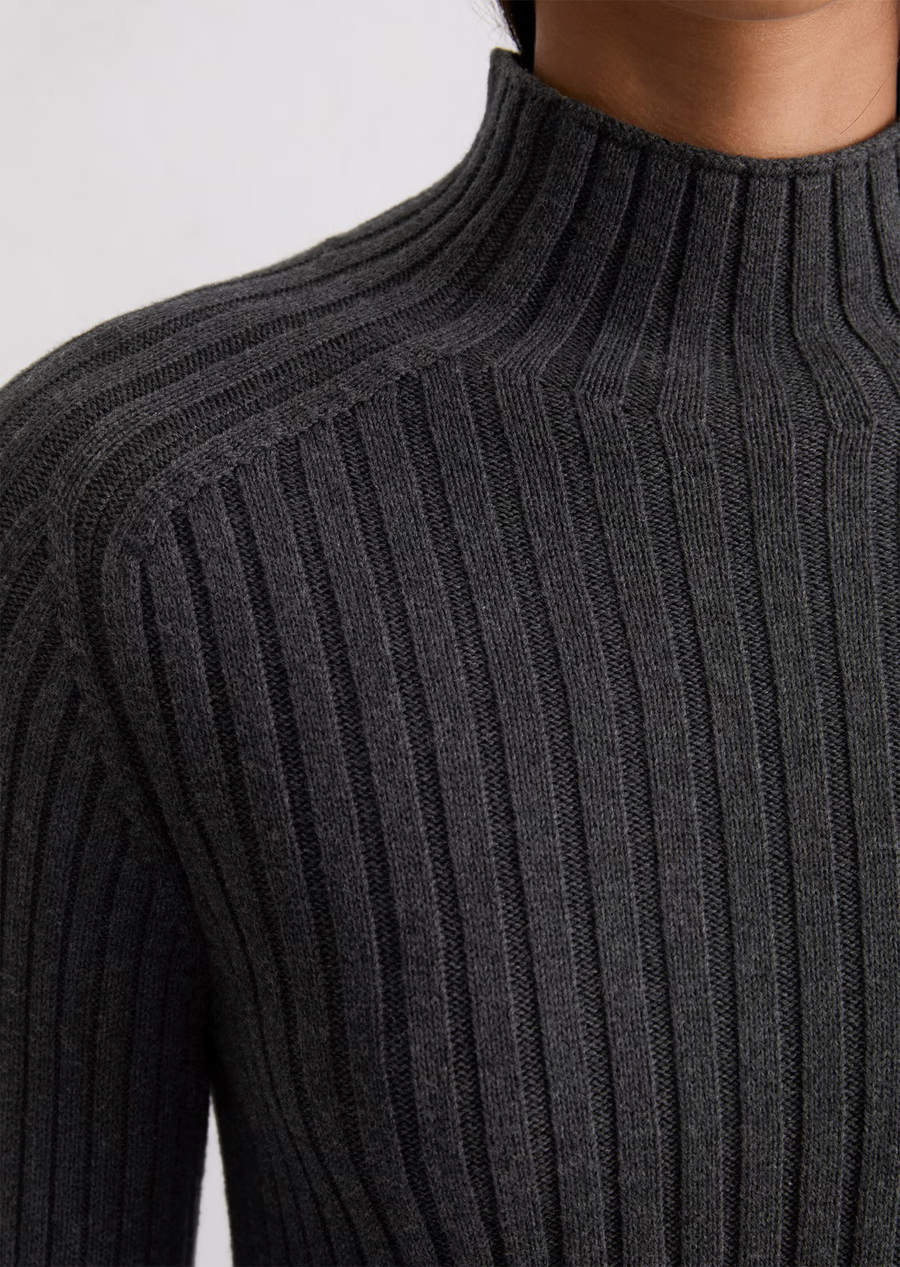 Marc O'Polo Pullover Turtleneck Slim Organic Cotton