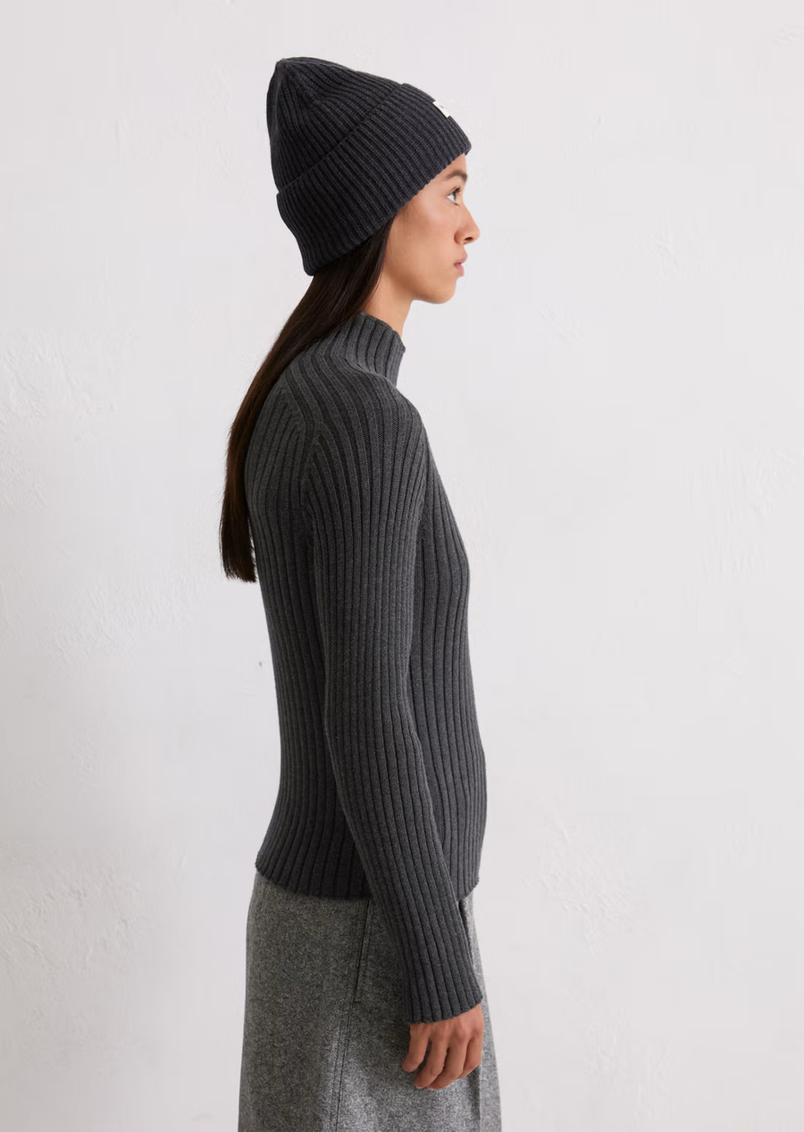 Marc O'Polo Pullover Turtleneck Slim Organic Cotton