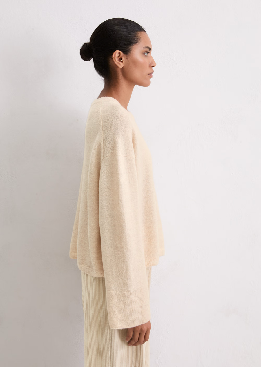 Marc O'Polo Pullover Loose Alpaca Wool Mix