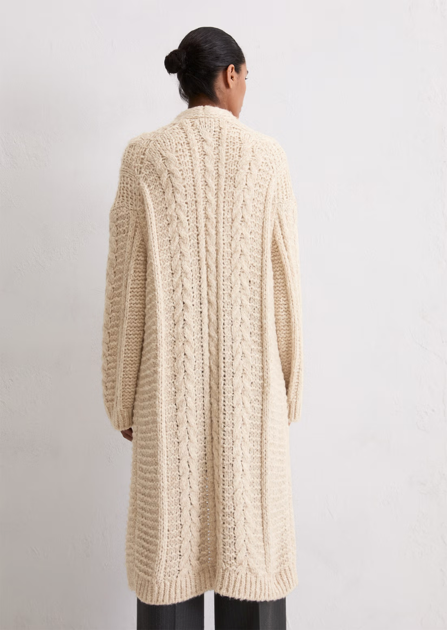 Marc O'Polo Long Cardigan Alpaca Wool Mix