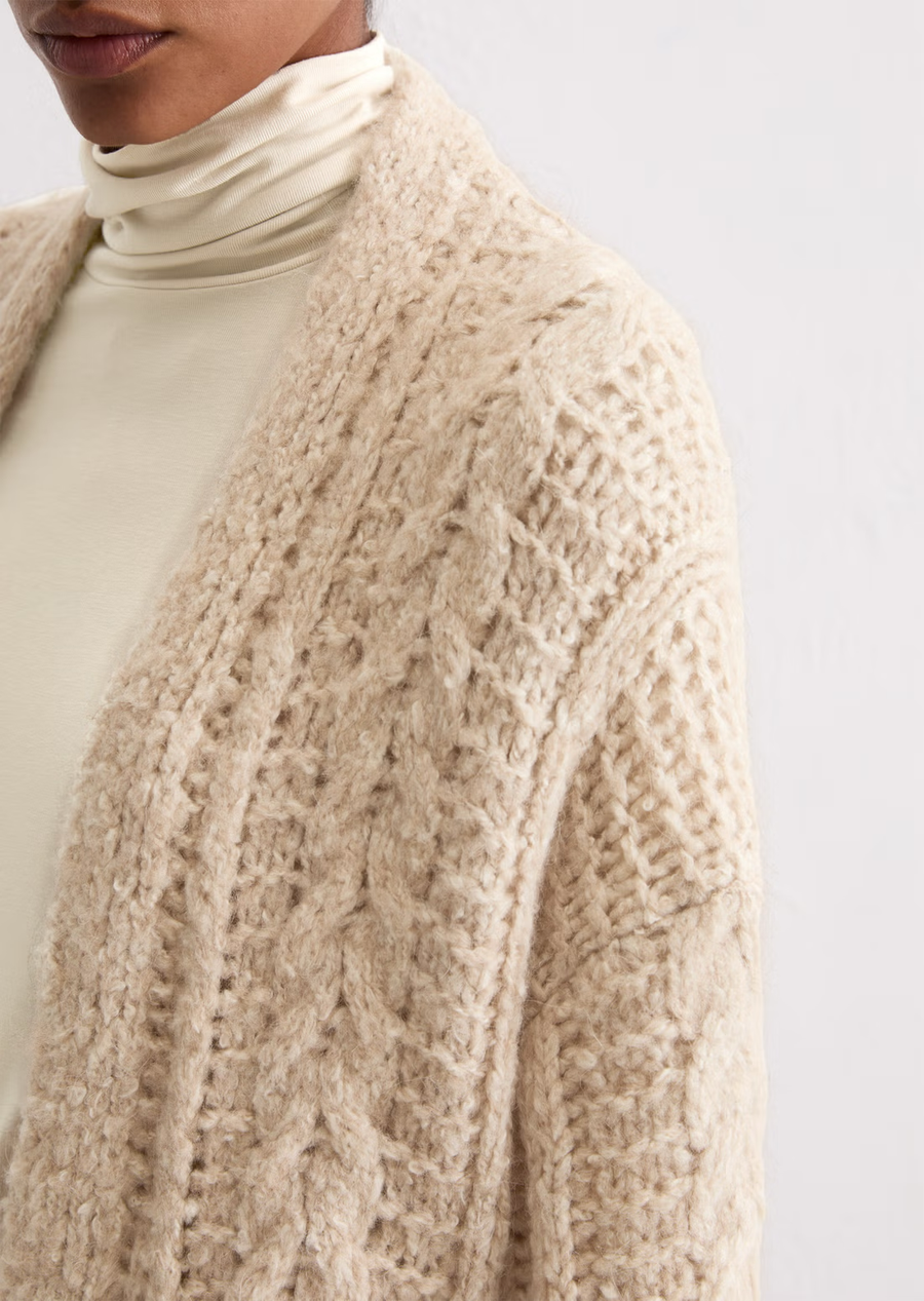 Marc O'Polo Long Cardigan Alpaca Wool Mix