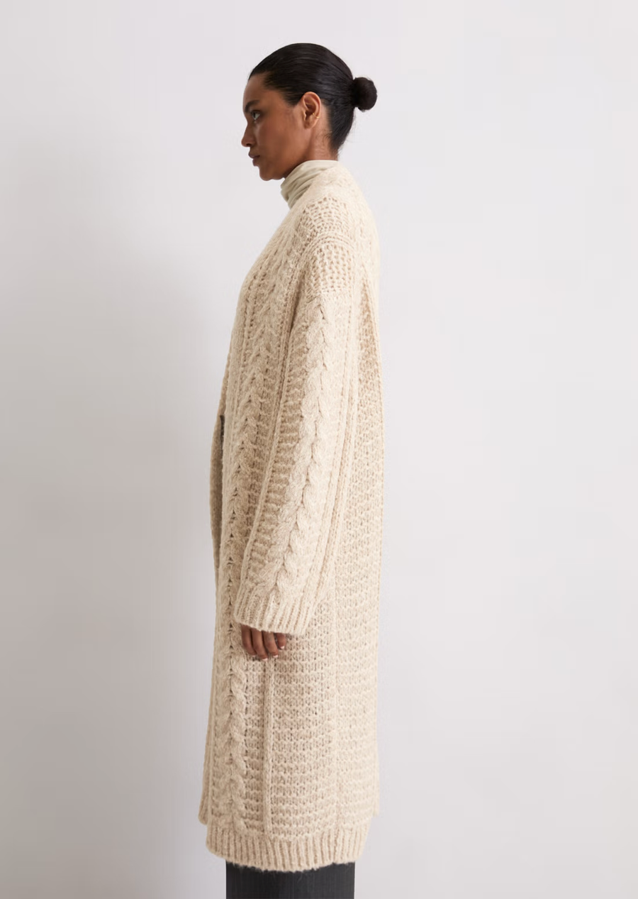 Marc O'Polo Long Cardigan Alpaca Wool Mix