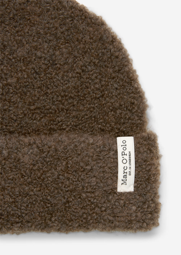 Marc O'Polo Beanie Teddy Bouclé Wool Alpaca Mix