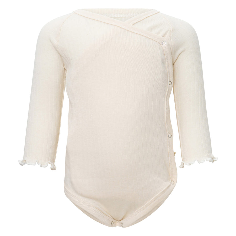 Minimalisma Langarm Wickelbody NOI Organic Cotton