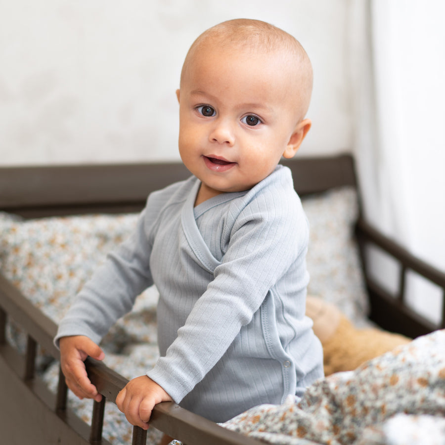 Minimalisma Langarm Wickelbody NOI Organic Cotton