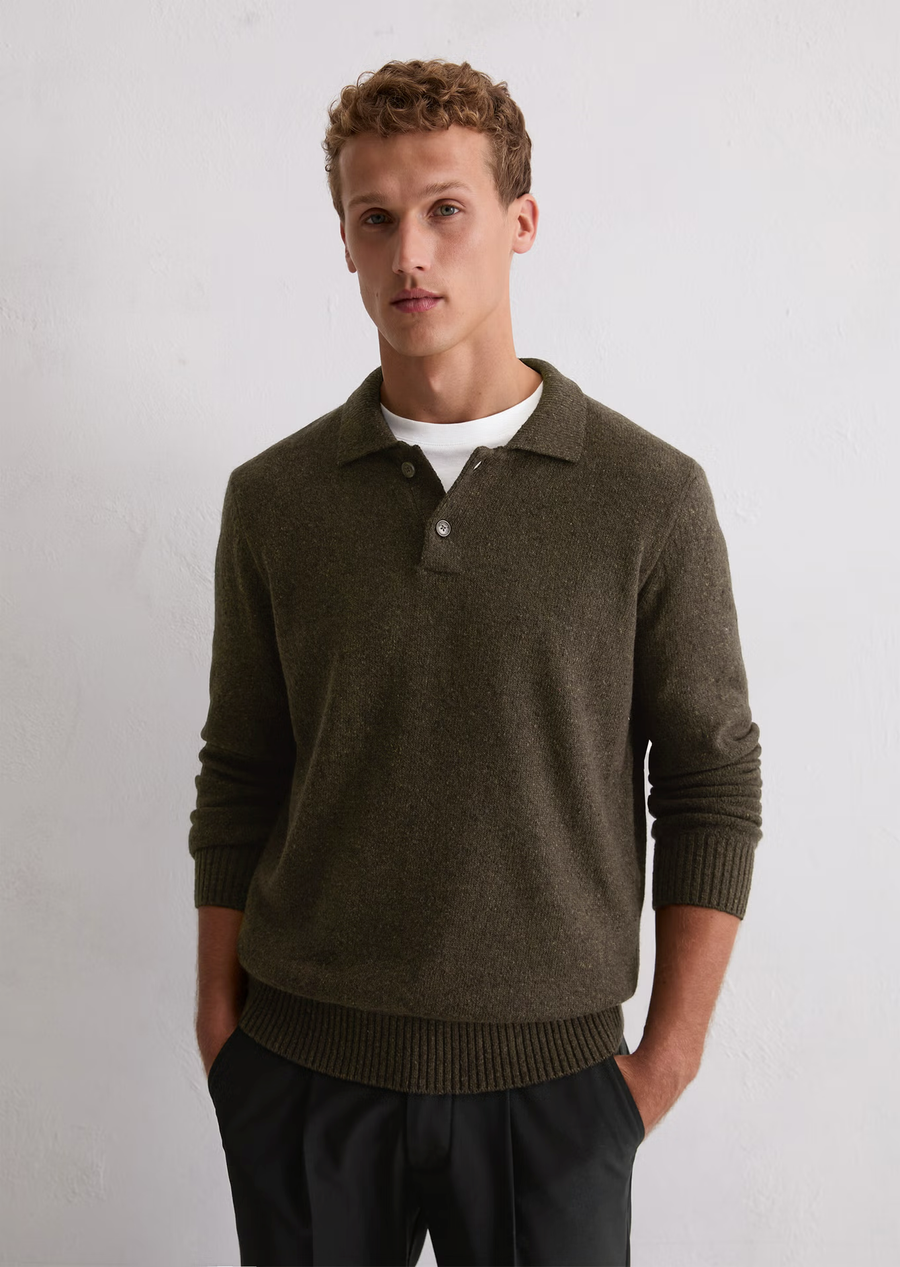 Marc O'Polo Polo Sweater Organic Viscose Wool Mix