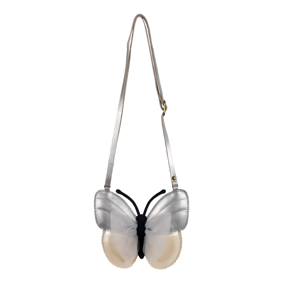 Donsje Schmetterling-Tasche ALJA Metallic Leather