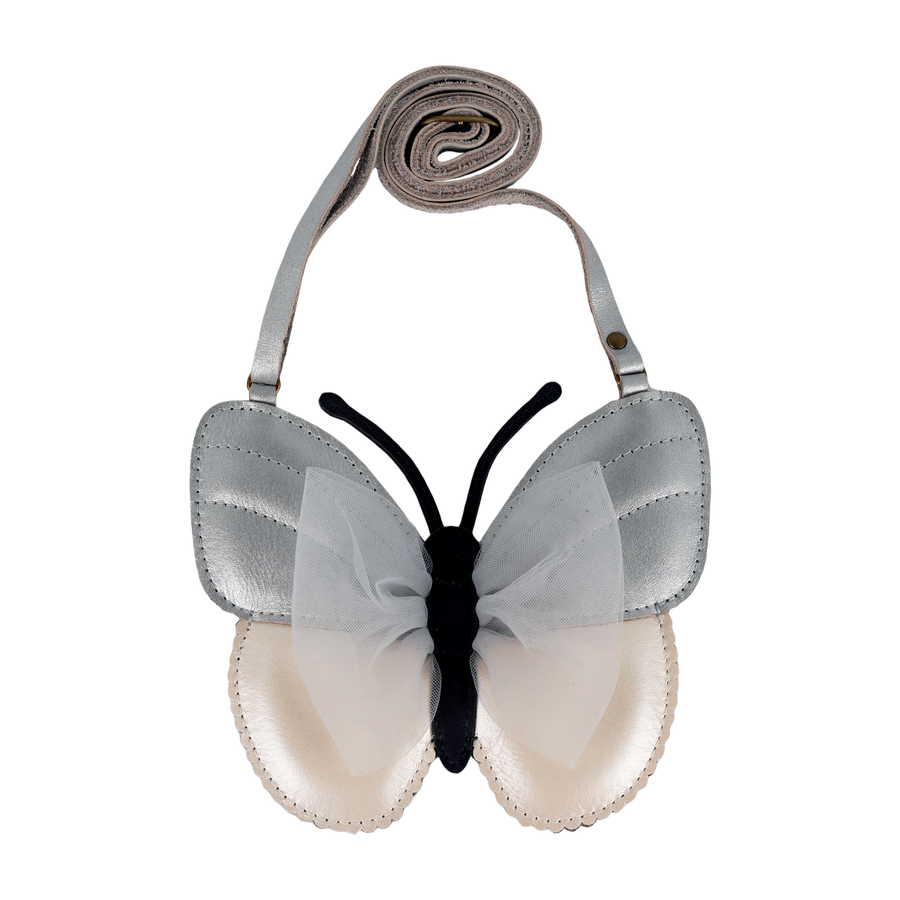 Donsje Schmetterling-Tasche ALJA Metallic Leather