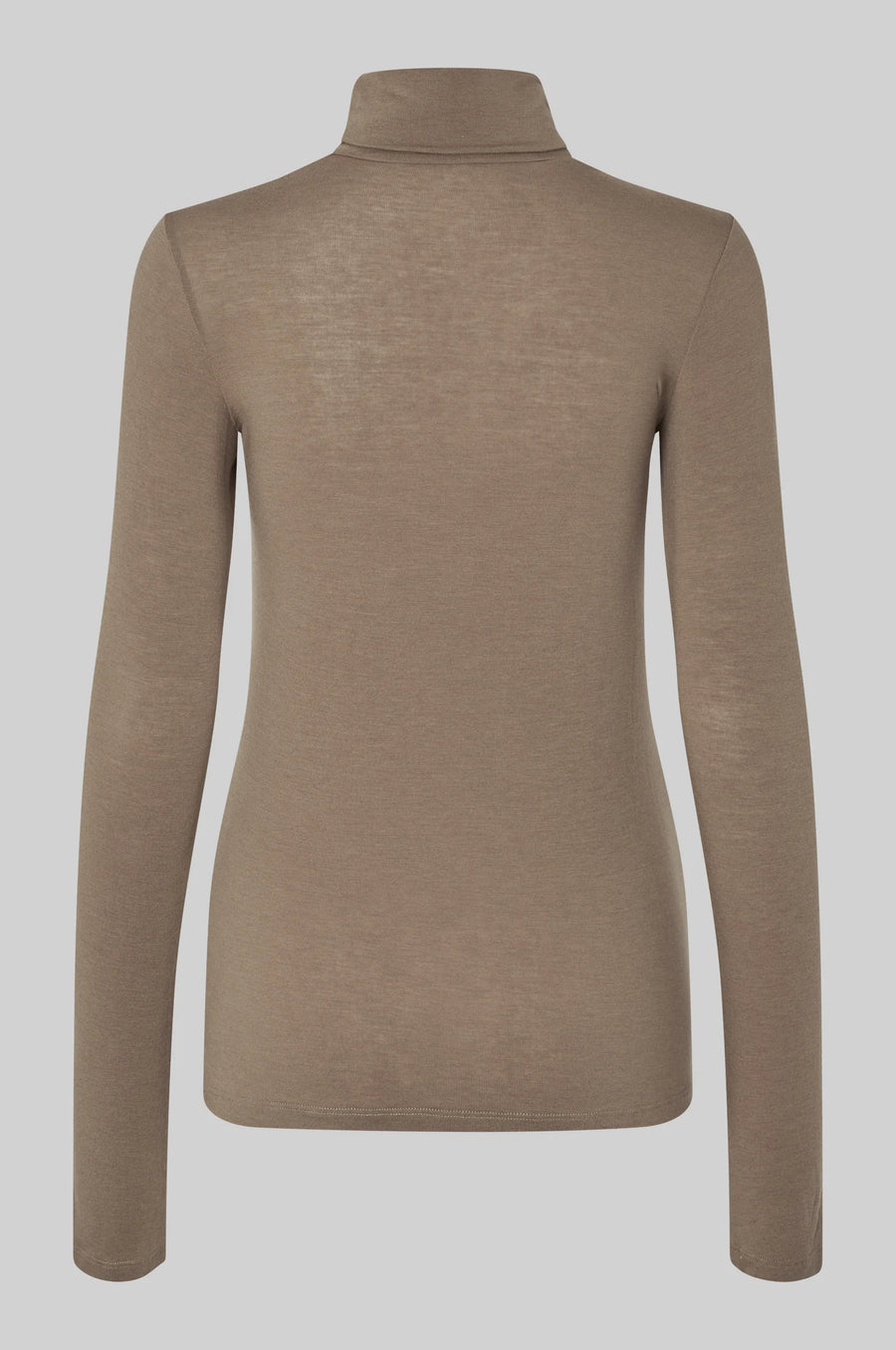 SECOND FEMALE Langarmshirt MATIMA T-NECK Merino Lyocell Mix