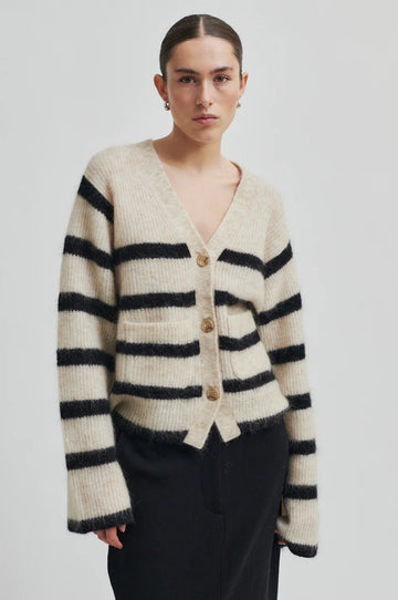 SECOND FEMALE Cardigan OVALIS Mohair Wool Blend