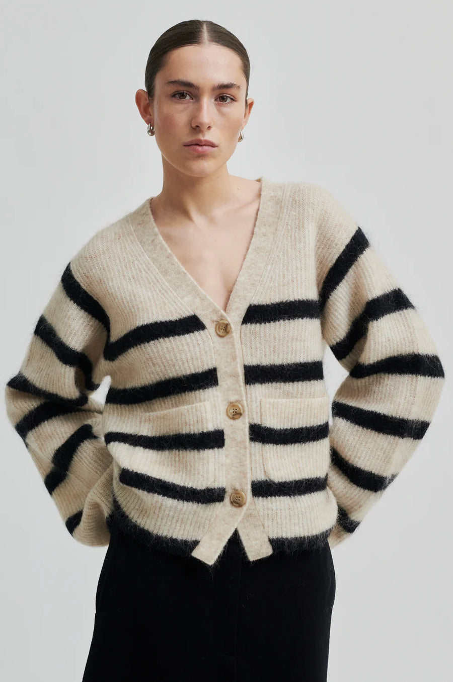 SECOND FEMALE Cardigan OVALIS Mohair Wool Blend