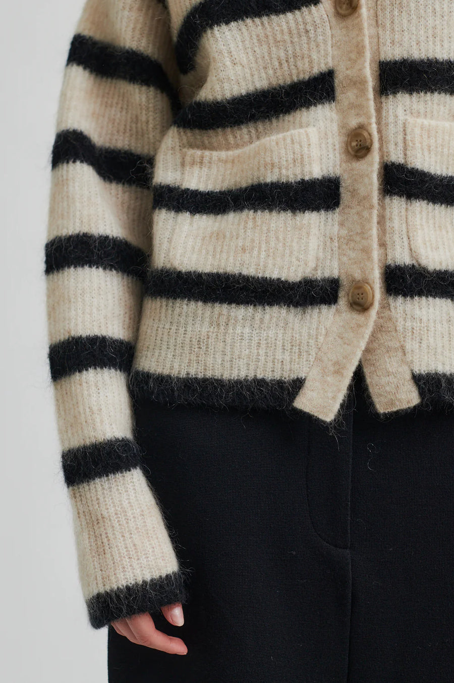 SECOND FEMALE Cardigan OVALIS Mohair Wool Blend