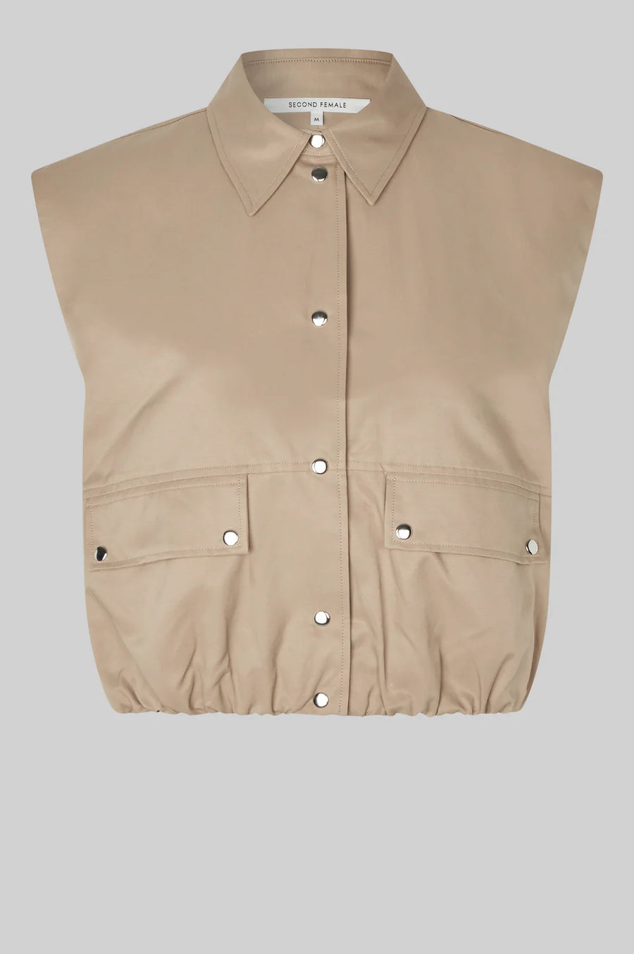 SECOND FEMALE Waistcoat MERCA Cotton Mix