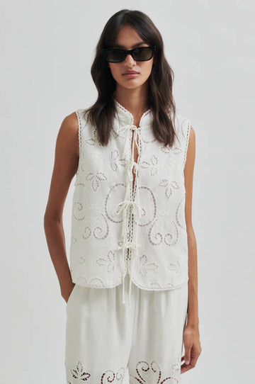 SECOND FEMALE Stricktop VILMA Cotton Linen Mix