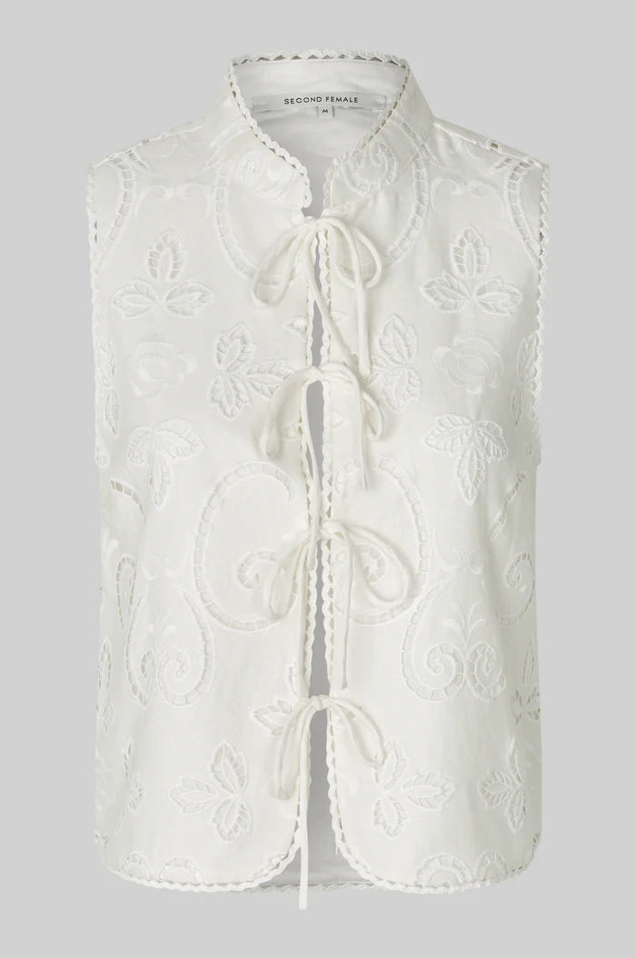 SECOND FEMALE Stricktop VILMA Cotton Linen Mix