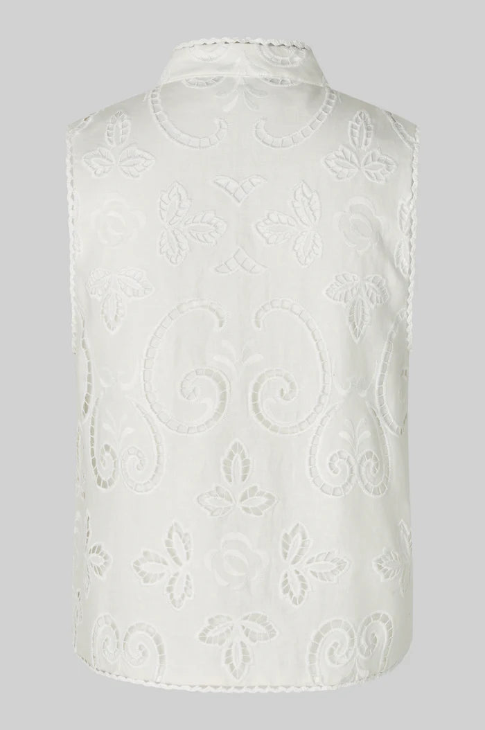 SECOND FEMALE Stricktop VILMA Cotton Linen Mix