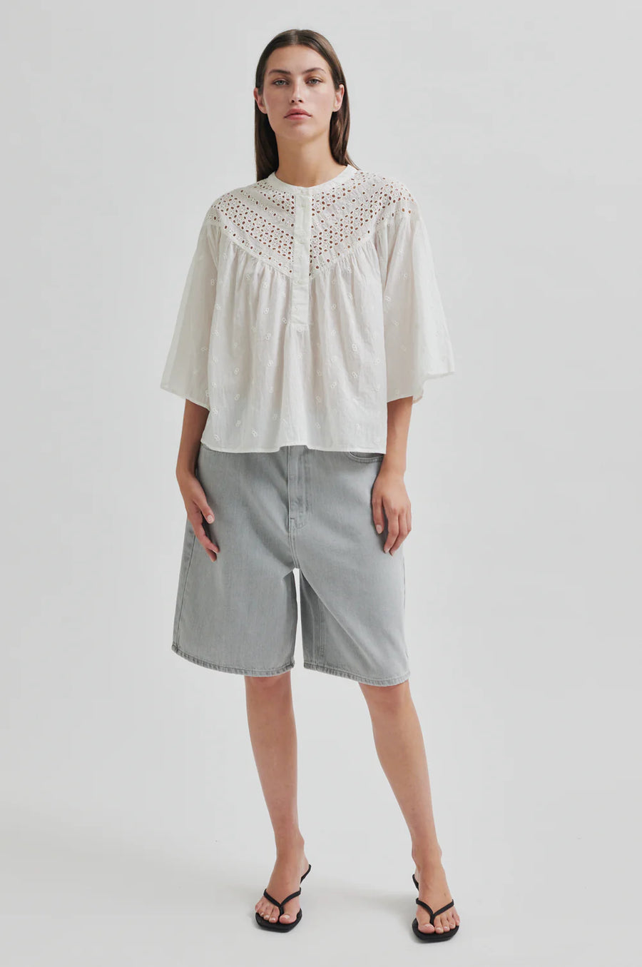 SECOND FEMALE Blouse ERICAE Cotton