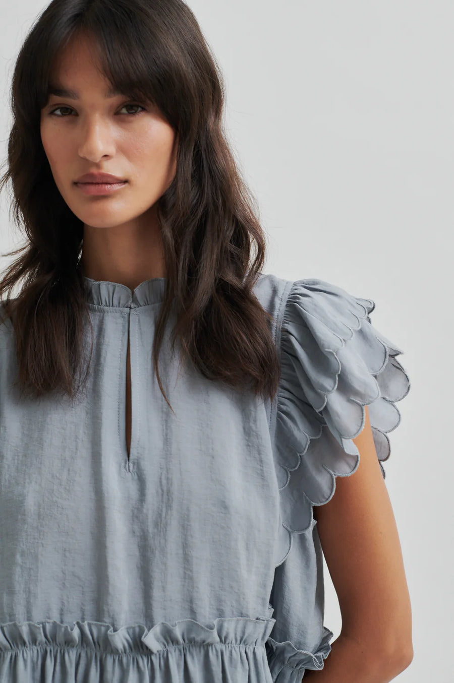 SECOND FEMALE Top TERRA FRILL Modal
