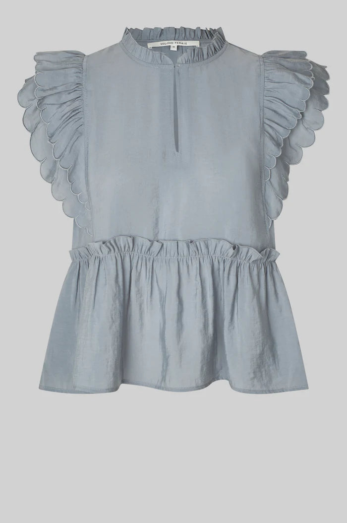 SECOND FEMALE Top TERRA FRILL Modal