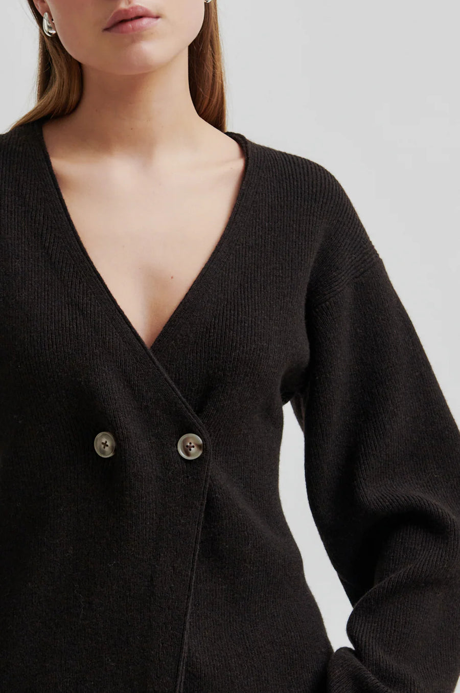 SECOND FEMALE Cardigan VIGGA Wool Mix