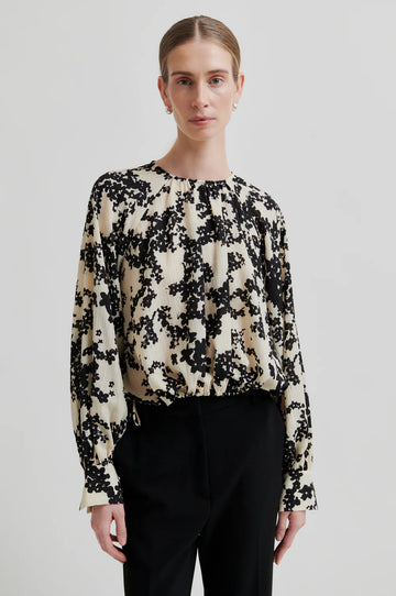 SECOND FEMALE Bluse FLEURI Recycled Polyester