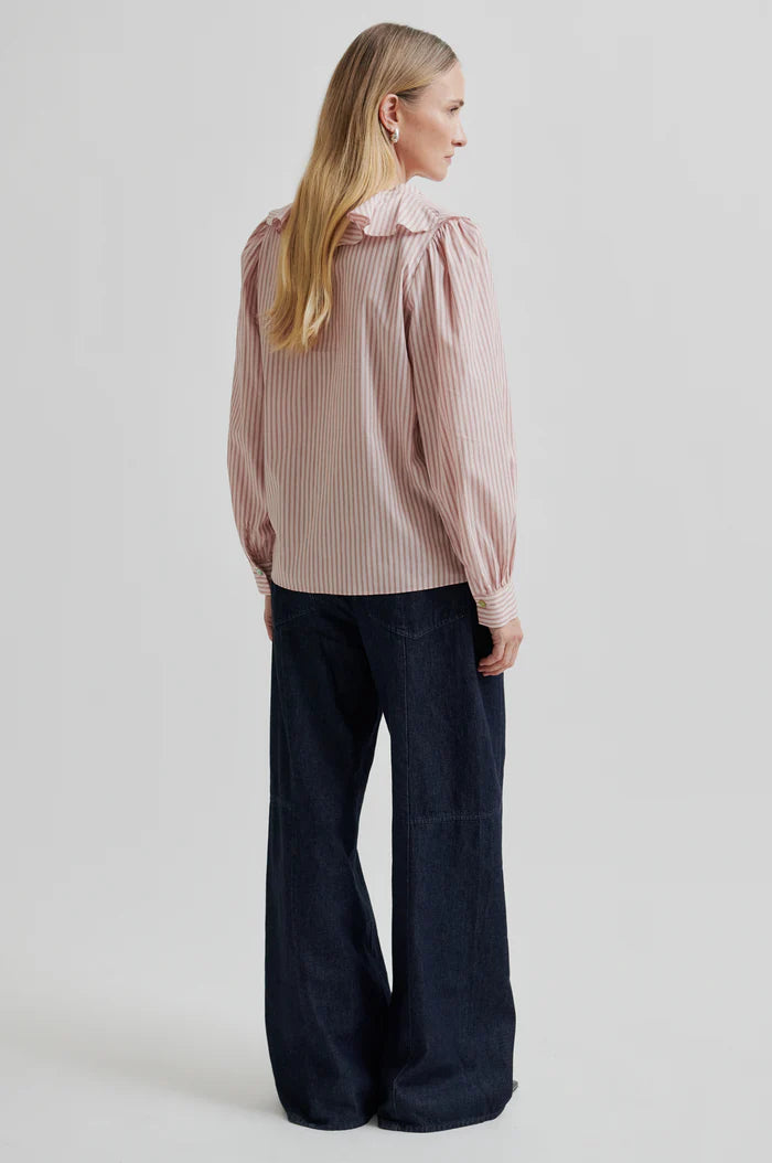 SECOND FEMALE Bluse BECKA FRILL Cotton