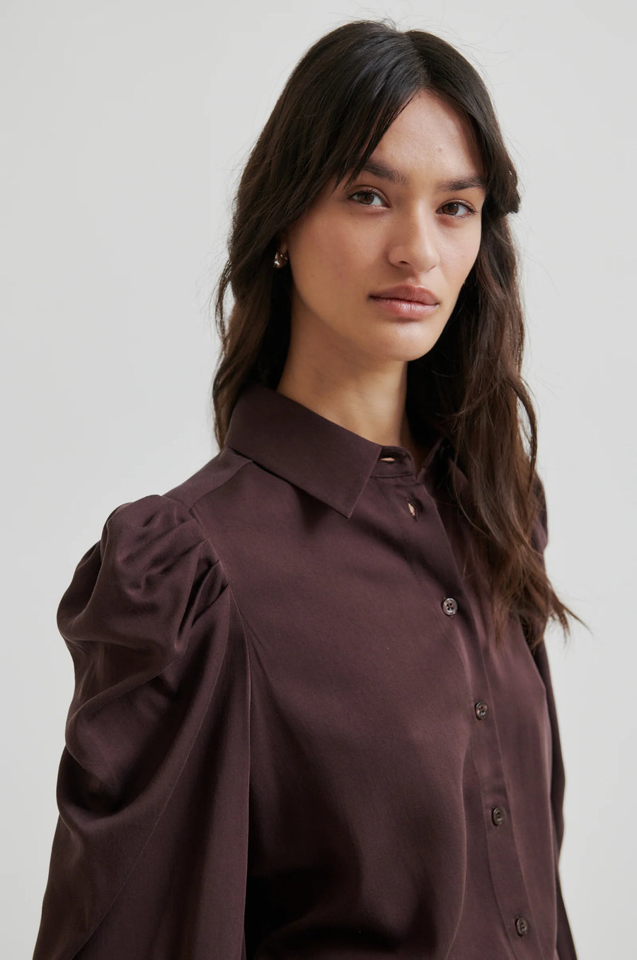 SECOND FEMALE Bluse SAMANTHA Viscose Tencel Mix
