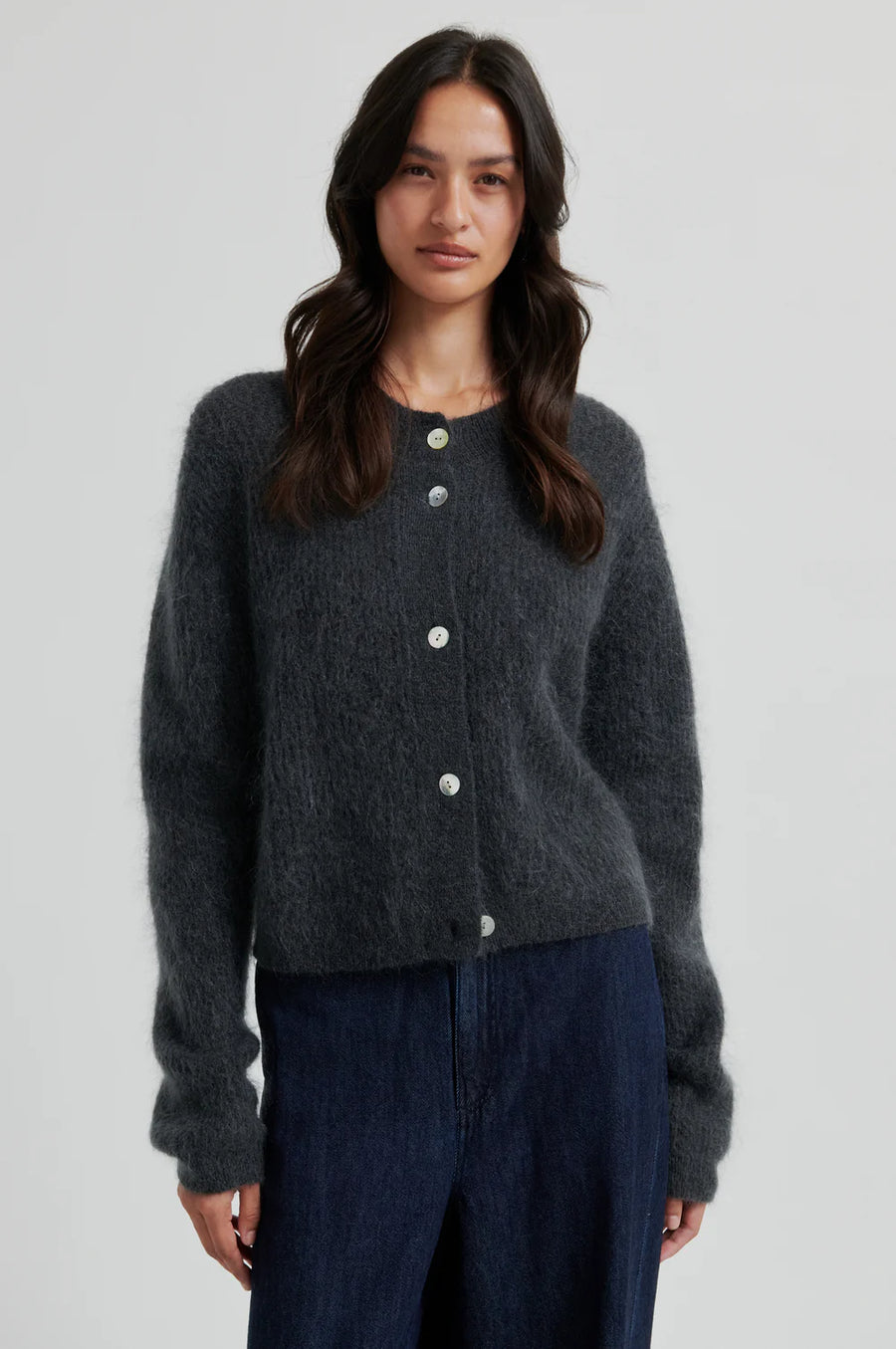 SECOND FEMALE Cardigan ANDREA Mohair Wool Mix