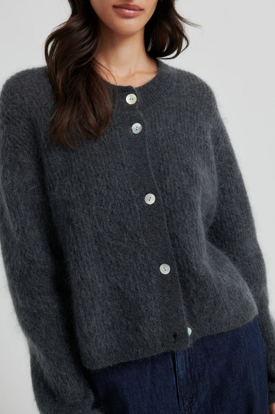 SECOND FEMALE Cardigan ANDREA Mohair Wool Mix