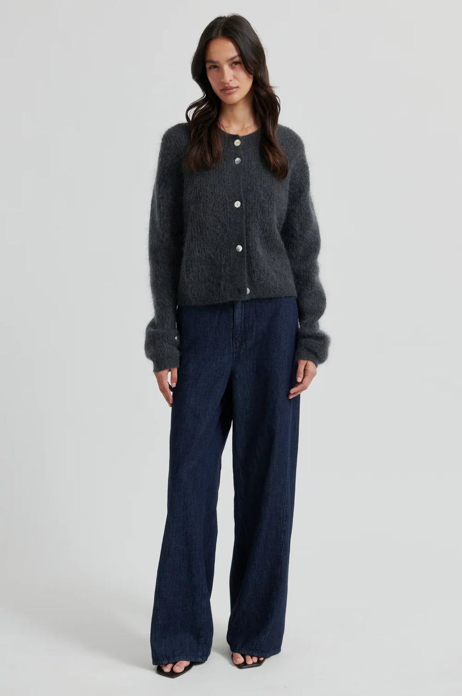 SECOND FEMALE Cardigan ANDREA Mohair Wool Mix