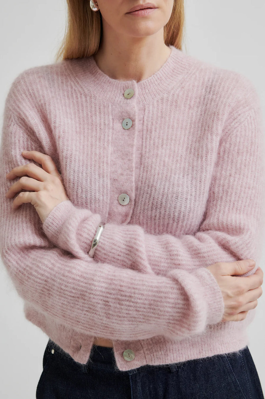 SECOND FEMALE Cardigan ANDREA Mohair Wool Mix