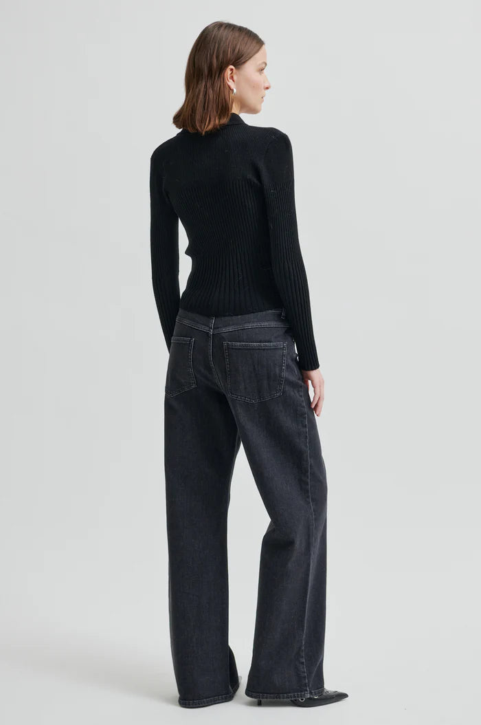 SECOND FEMALE Cardigan JET KNIT Wool Mix