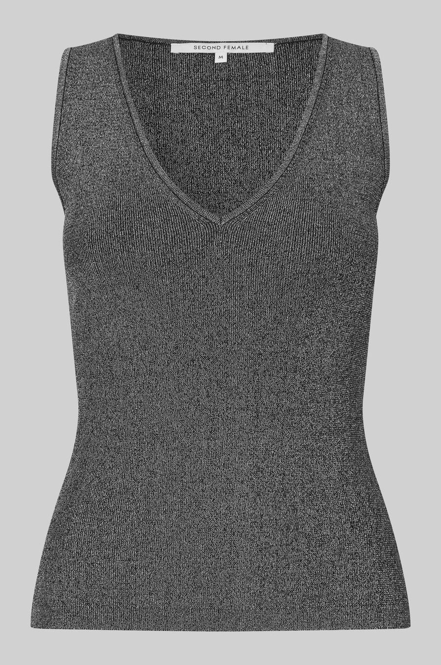 SECOND FEMALE Stricktop BRIGHT KNIT Viscose Mix