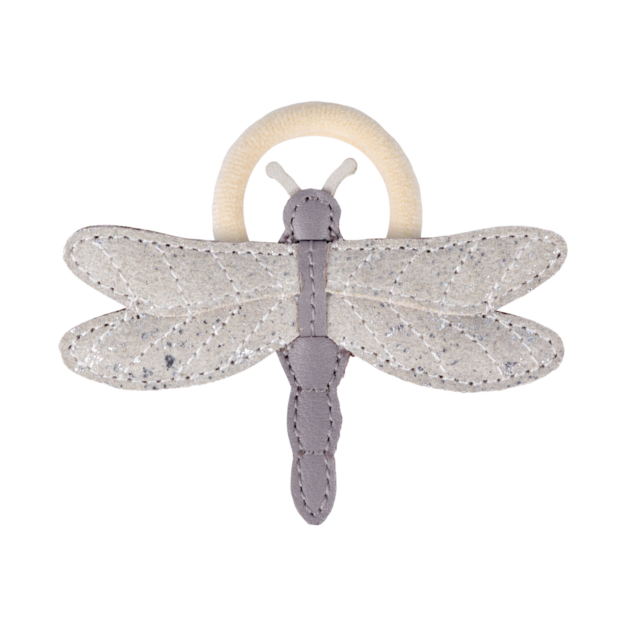 Donsje Libelle-haargummi ZAZA SKY Metallic Suede