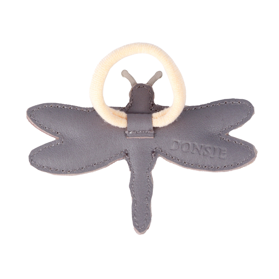Donsje Libelle-haargummi ZAZA SKY Metallic Suede