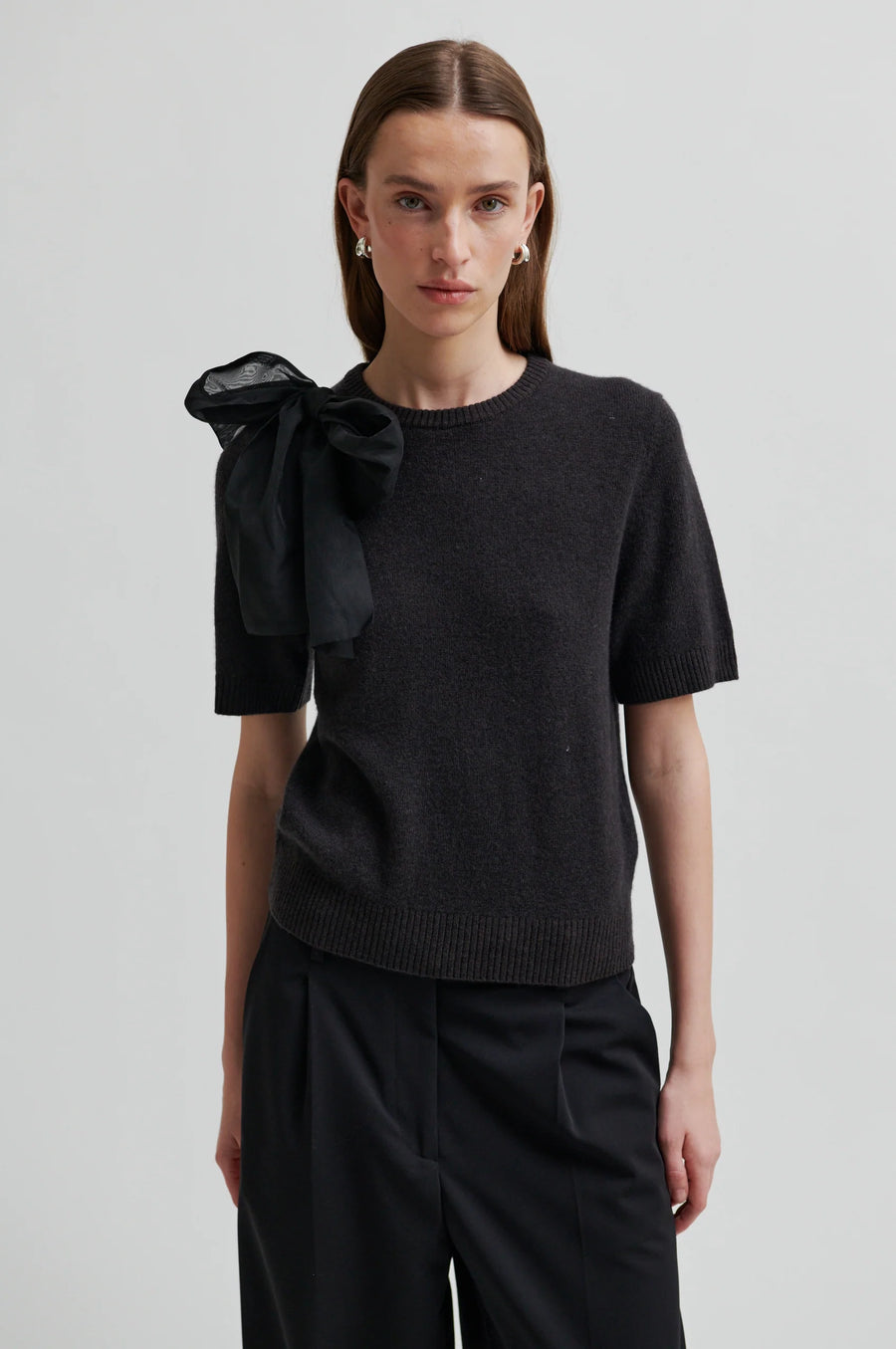SECOND FEMALE Stricktop LEARA Wool Cashmere Mix