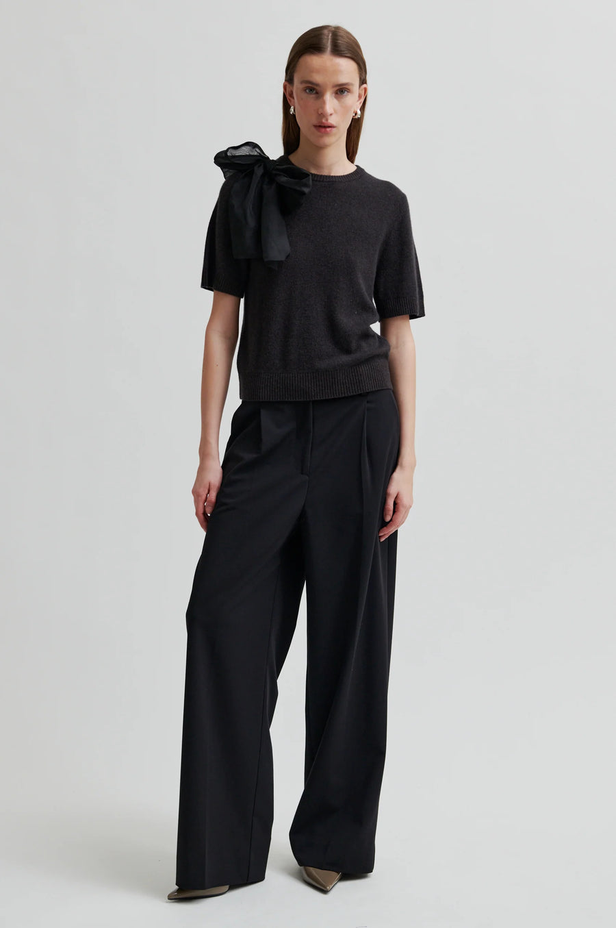 SECOND FEMALE Stricktop LEARA Wool Cashmere Mix