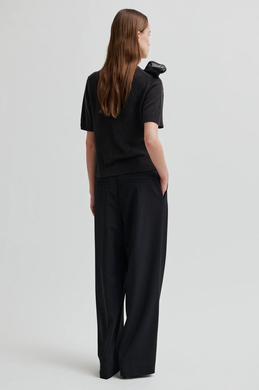 SECOND FEMALE Stricktop LEARA Wool Cashmere Mix