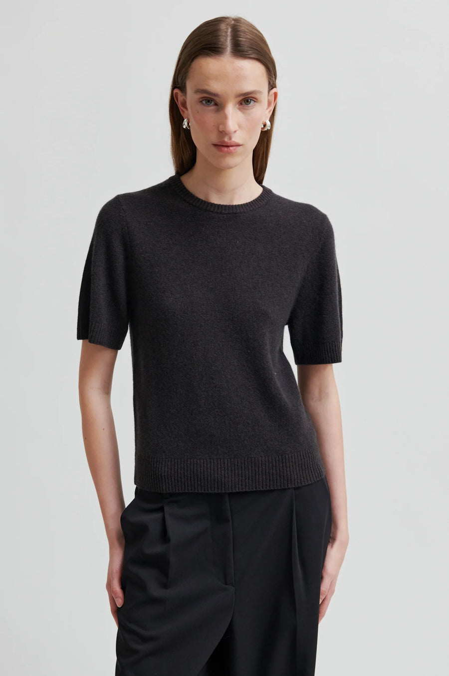 SECOND FEMALE Stricktop LEARA Wool Cashmere Mix