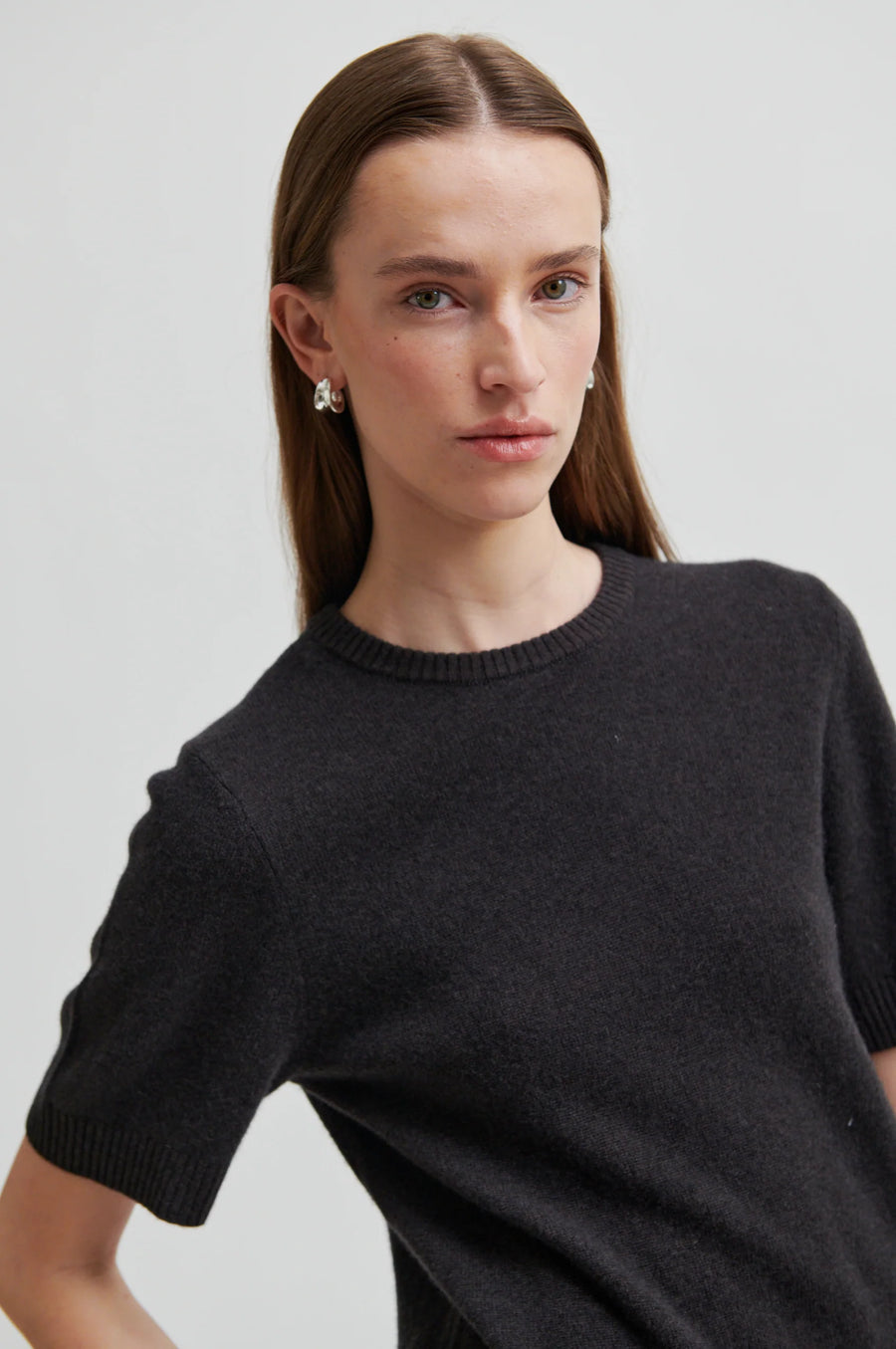 SECOND FEMALE Stricktop LEARA Wool Cashmere Mix