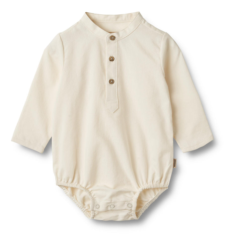 WHEAT Stramplershirt VICTOR Organic Cotton