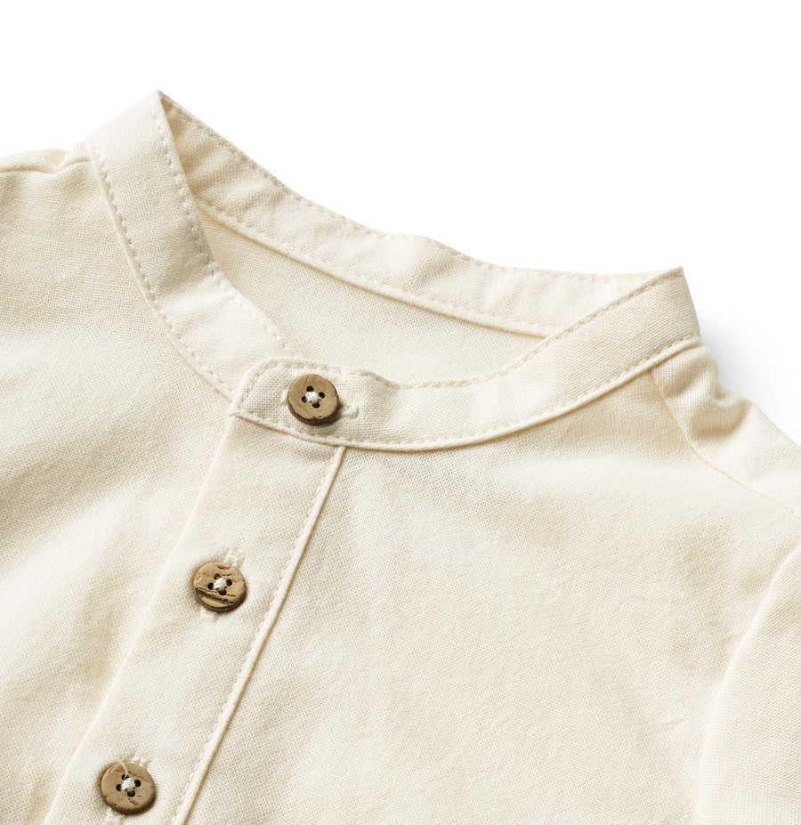 WHEAT Stramplershirt VICTOR Organic Cotton