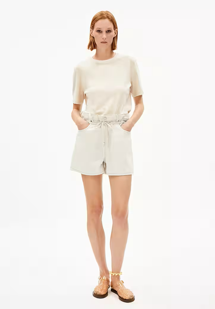 ARMEDANGELS T-Shirt LUALAA LIN Organic Cotton Linen Mix
