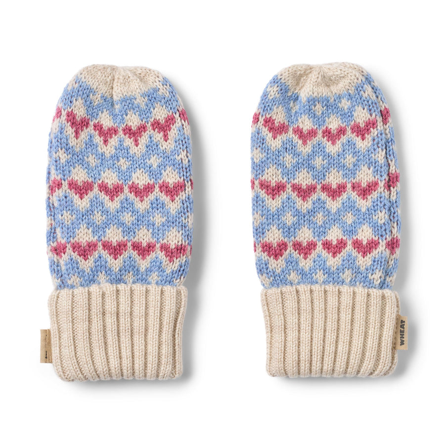 WHEAT Strick-Fäustlinge HAANSI Merino Wool