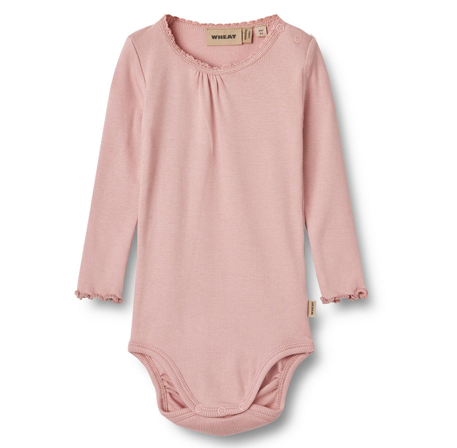 WHEAT Rib Body langarm LOTTA Organic Cotton