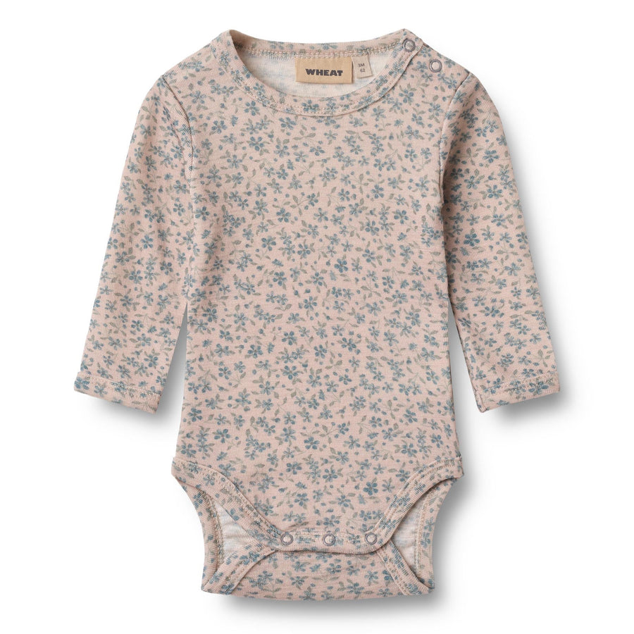 WHEAT Langarm Body LUCCA Merino Wool