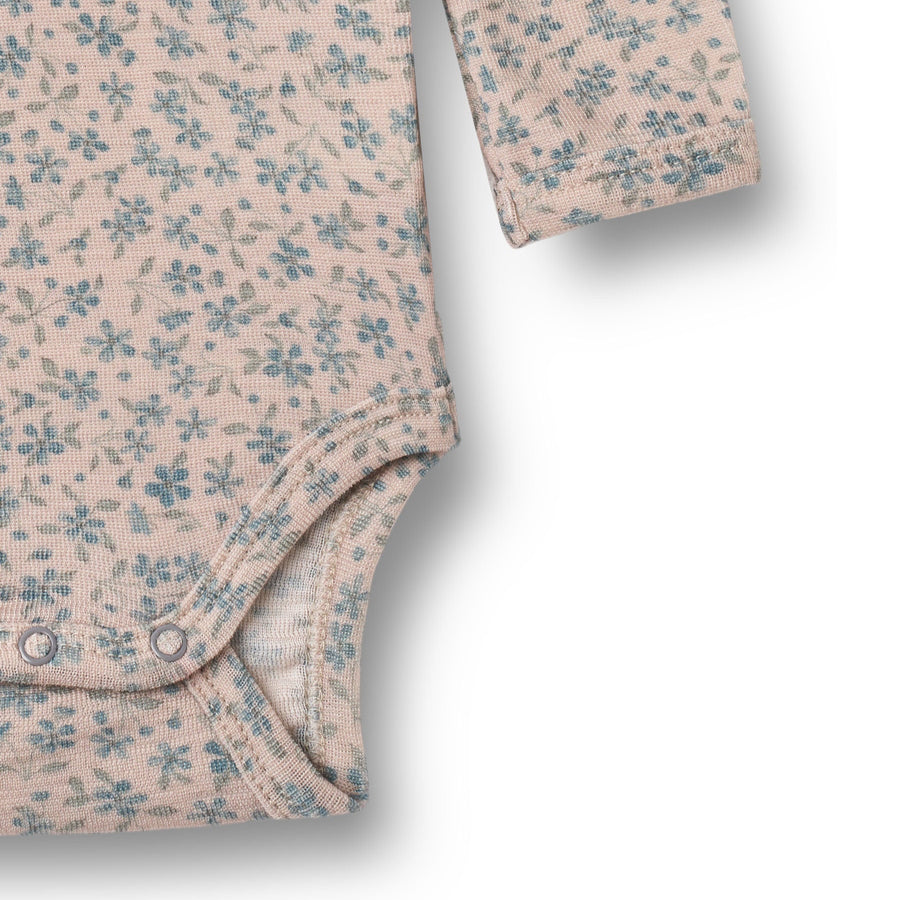 WHEAT Langarm Body LUCCA Merino Wool