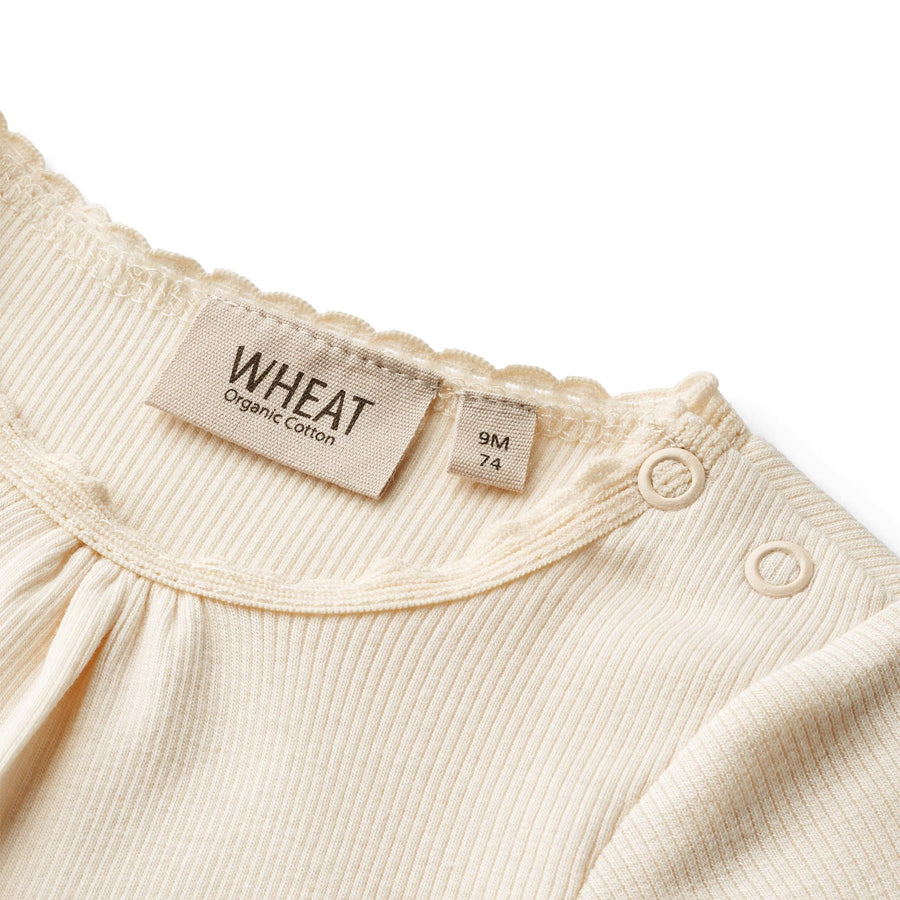 Wheat Baby Body Kurzarm EDNA Organic Cotton